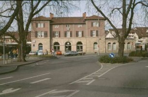 Marbach Empfangsgebäude Bahnhofsplatz
