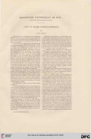 4: Exposition universelle de 1878 (Salle des missions scientifiques) : l'art au Musée ethnographique