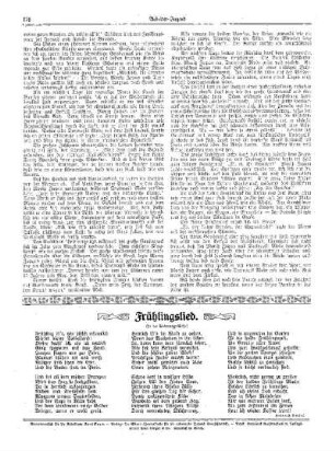 Frühlingslied : [Beilage zur "Arbeiter-Jugend"]