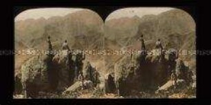 Grenzgebirge zwischen der Mandschurei und Korea