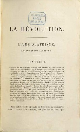 Les origines de la France contemporaine, 2e partie. La révolution