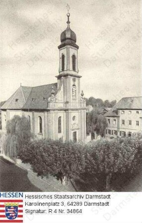 Heusenstamm, Katholische Pfarrkirche / Außenansicht