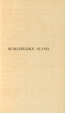 Burgerlijke stand