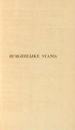 Burgerlijke stand