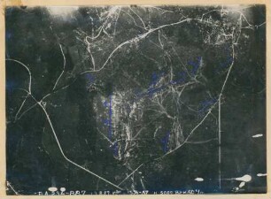 Foto der Stellungen bei Moulins (Luftbild)
