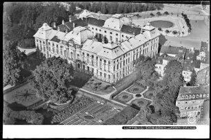Dresden, Japanisches Palais, Luftbild