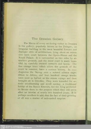 The Dresden Gallery