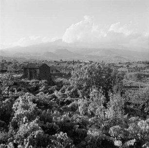 Sizilien, Blick zum Ätna