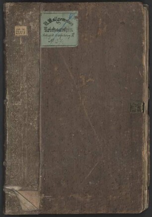 Lamentationes cum notis musicis - BSB Clm 27008