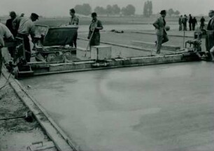 Bituminöser Beton, Versuchsstrecke, 1952