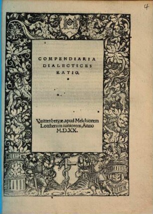 Compendiaria Dialectices Ratio