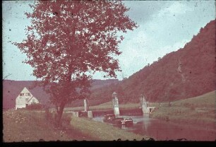 Staustufe Scheidt/Lahn, Wehr