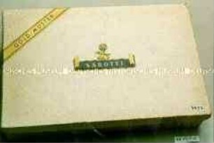 Pappschachtel für Konfekt "GOLD-MUSTER SAROTTI"