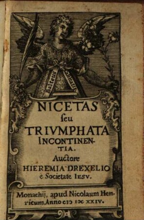 Nicetas seu Trivmphata Incontinentia
