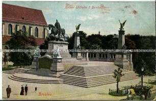 Denkmal für Kaiser Wilhelm I. in den Breslauer Wallanlagen