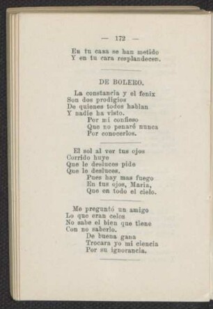 De bolero.