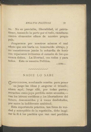 Nadie lo sabe