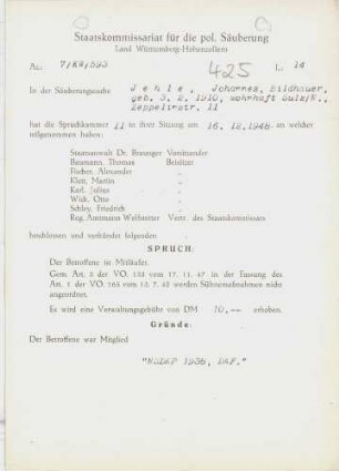 Jehle, Johannes