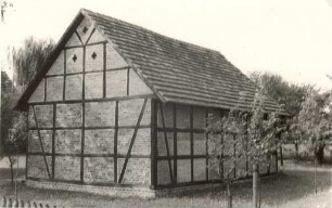 Fachwerkscheune in Krauschwitz : Tykowana bróžnja w Krušwicach