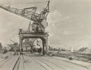 Rostock. Blick zur Neptunwerft
