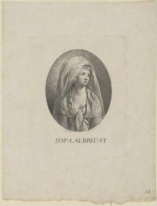 Bildnis der Soph. Albrecht