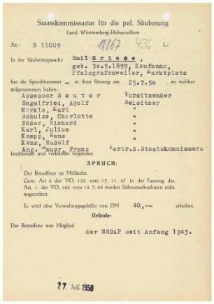 Griese, Emil