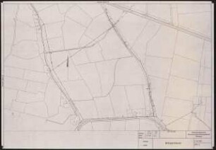Planung für Westerhever: Planungsunterlage: Leitungsplan Westerhever Blatt 4 1:2000