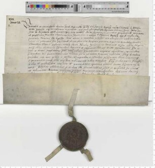 Präsentation an Propst Jacob Schomaker für eine Vikarie am Allerheiligen Altar zu St. Johannis [lat].