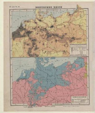 Deutsches Reich. Konfessionen