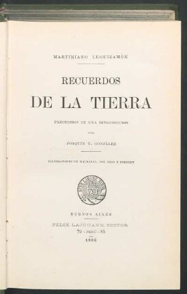 Recuerdos de la tierra