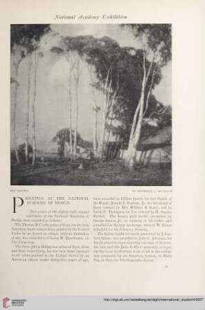 Paintings at the National Academy of Design