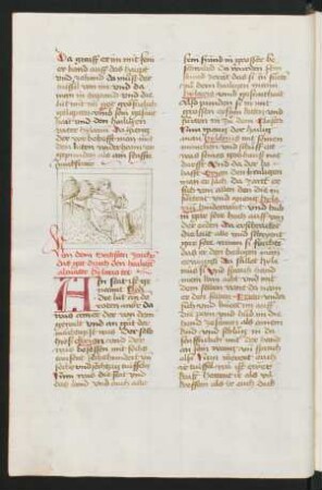 Federzeichnung: Hilarius