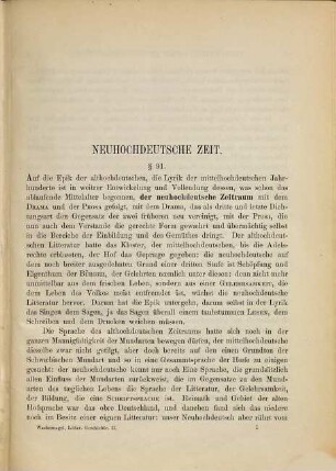 Geschichte der deutschen Litteratur : ein Handbuch. 2
