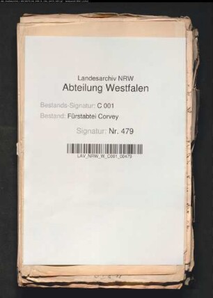 Abt, ab 1792 Fürstbischof Theodor von Brabeck