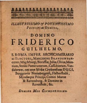 Oratio de forti milite Marchico