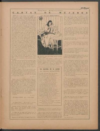 Cartas de mujeres : Páginas magistrales