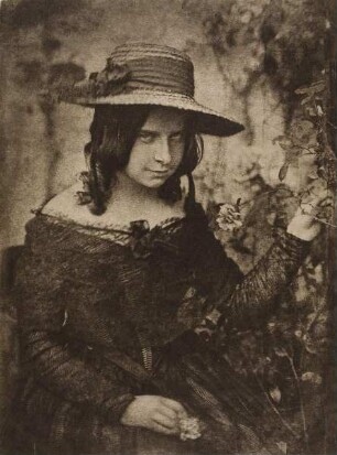 Girl in Straw Hat