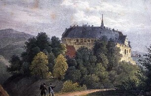 Wernigerode - Historisches Schloßbild : Historisches Schloßbild. Aufgenommen in Wernigerode