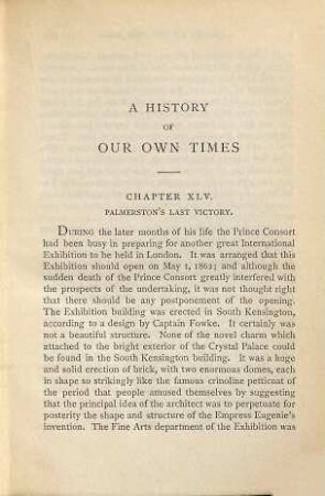 A history of our own times : from the accession of Queen Victoria to the General Election of 1880, 4