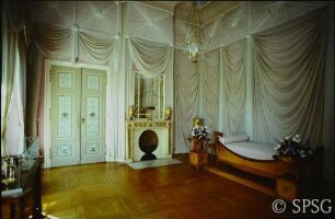 Berlin, Schloss Charlottenburg, Neuer Flügel, Schlafzimmer der Königin Luise (Anziehzimmer König Friedrich Wilhelms II.), R. 347.