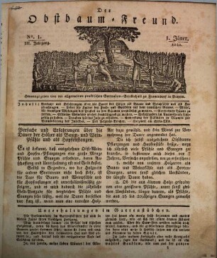 Der Obstbaum-Freund. 3. 1830