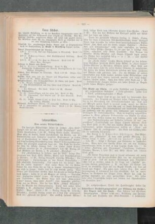 Literarisches : von neuen Bilderbüchern