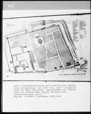 Zons, Stadtbefestigung und kurkölnische Landesburg Friedestrom