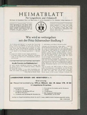 An alle Freunde des Plattdeutschen!