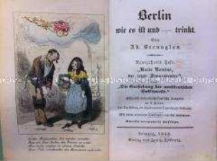 Satirische Schrift über das Berliner Alltagsleben