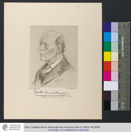 Houston Stewart Chamberlain / Franz Stassen del.