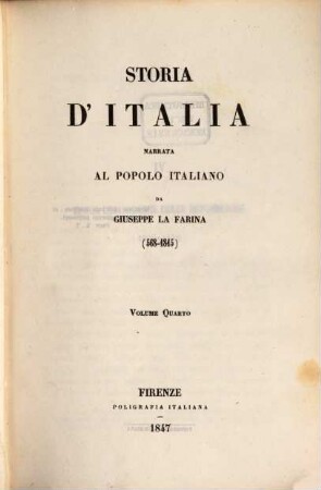 Storia d'Italia : (568 - 1815). 4