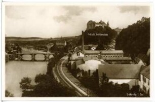 Leisnig. Schloss Mildenstein und Tragnitz