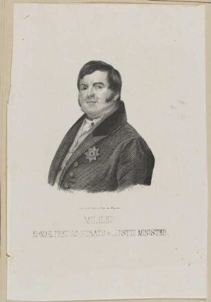 Bildnis des Heinrich Gottlieb von Mühler
