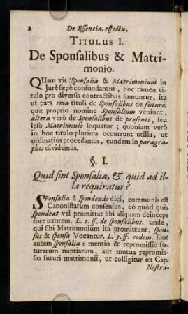 2-88, Titulus I